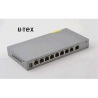 U-TEX P1-SW0801-TP120 (8-портовый неуправляемый POE коммутатор.POE 8 портов - 10/100Mbps Ethernet;Uplink 1