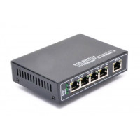 PoE Switch 6005FE  4POE+1UTP, 10/100M, IEEE 802.3AF