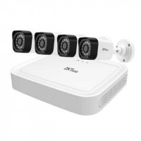 ZKTeco KIT-8304XEC-S/4-BS31A11M. Аналоговый комплект видеонаблюдения 4х канальный гибридный видеорегистратор