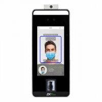 ZKTeco SpeedFace-V5L[TD]. Сетевой мультибиометрический терминал контроля доступа и учета рабочего времени по