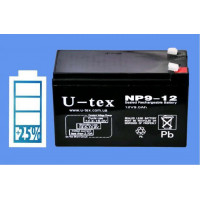 Аккумулятор  U-tex 12В / 9,0 Ah