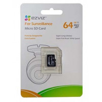 Карта памяти EZviz microSDHC 64GB Class10 For Surveillance (без адаптера)