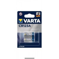 Батарейка VARTA CR123, (Блистер - 2 батарейки ) 3V, PROFFESIONAL LITHIUM