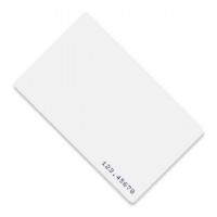 Iron Logic IL-06M4. Пластиковая RFID карта формата ISO (тонкая) Mifare 4K 13.56 MHz с номером
